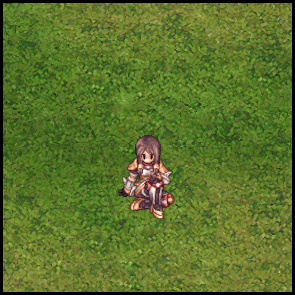 女魔導ギア座り