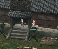壁越し