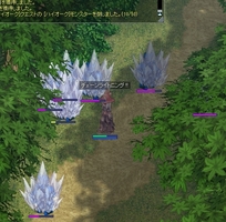 氷柱からの